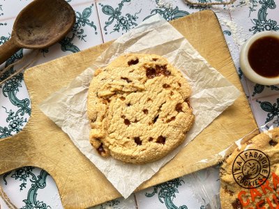 Cookie au caramel beurre salé